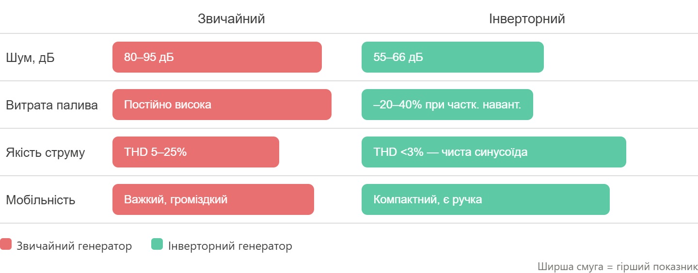 Чим відрізняється інверторна схема