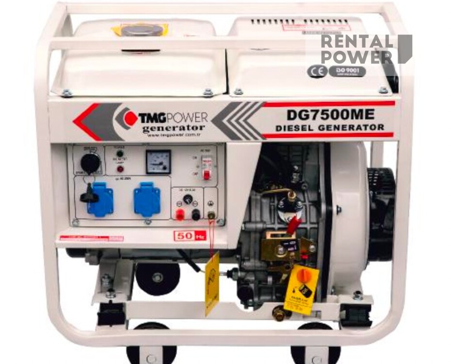 Генератор дизельний TMG Power DG7500ME (4,6 кВт)