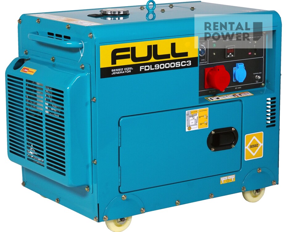 Генератор дизельный Full FDL9000SC3 (6,3 кВт)