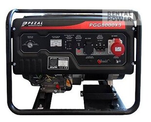 Генератор бензиновый Pezal PGG8000X3  (6 кВт)