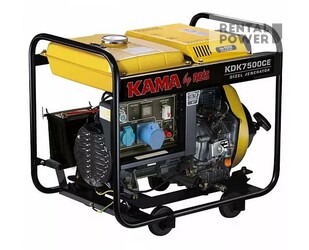 Генератор дизельный Kama KDK7500CE (5 кВт)