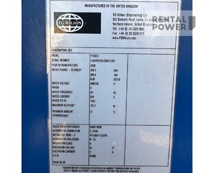 Генератор дизельний FG WILSON P 450  (320кВт)
