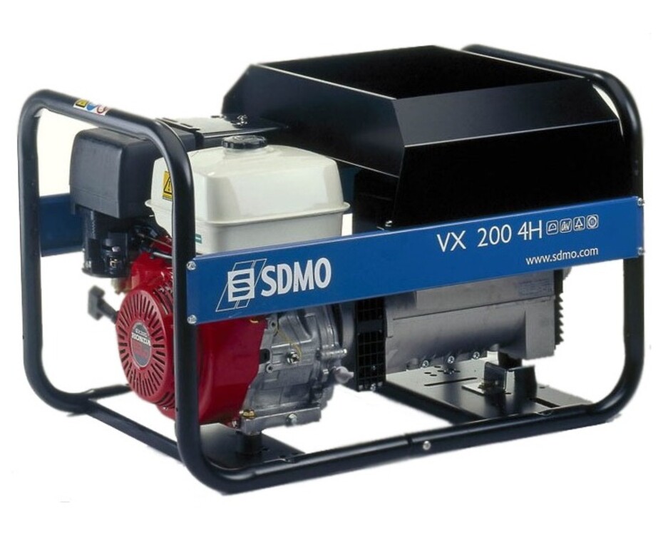 Генератор сварочный SDMO VX200-4 H S (5кВт)