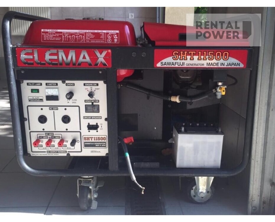 Генератор бензиновий ELEMAX SH 11500 (9кВт)